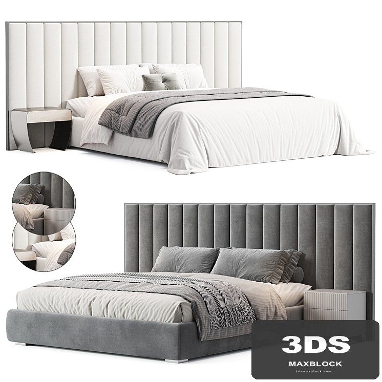 Haymon Velvet Bed by Mercer 41
