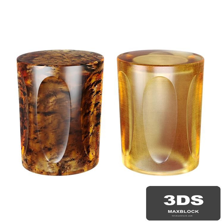 Pinto Paris - Scottie end table amber