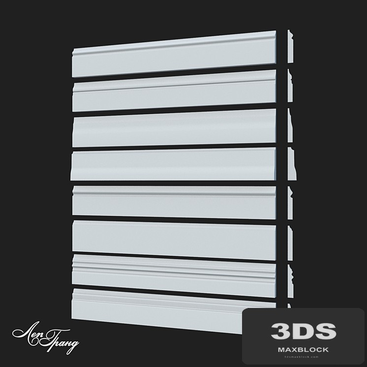 Floor skirting boards LepGrand. Pack 1