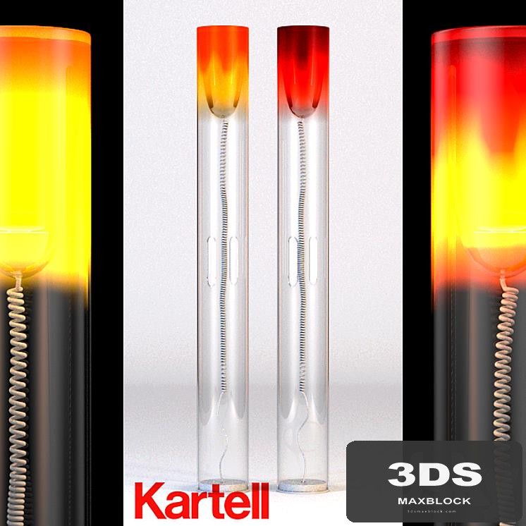 Floor Lamp Kartell Toobe Floor Lamp