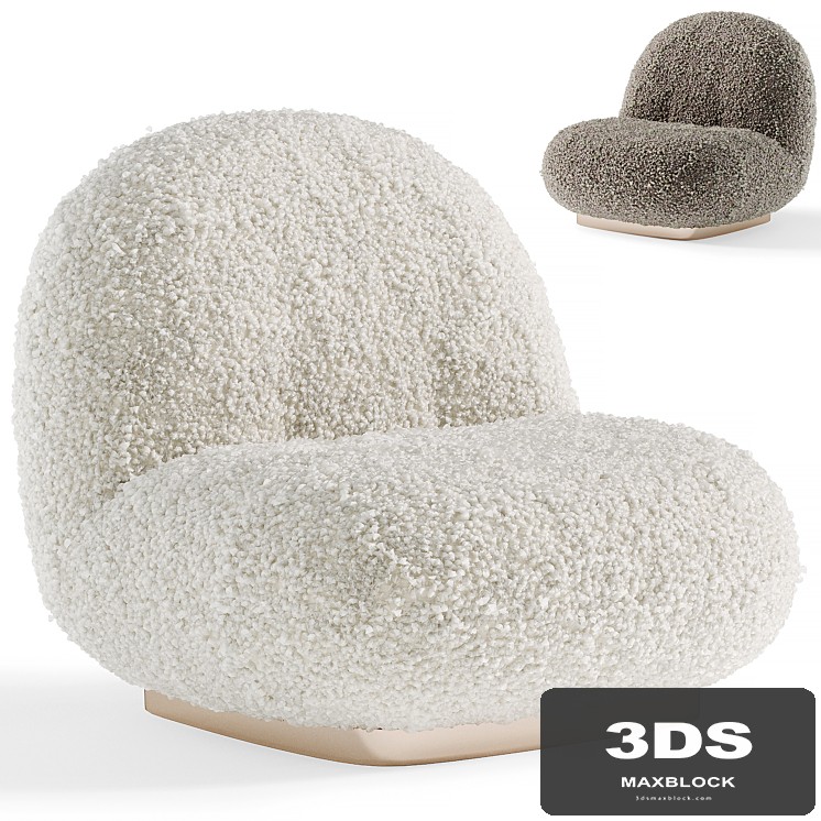 Gubi Pacha lounge chair By gubi