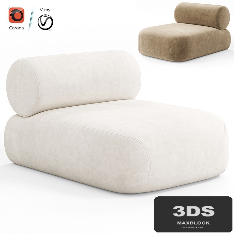 Oscar armchair by Meridiani