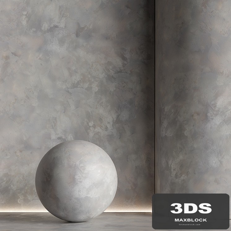 Decorative plaster. Seamless decorative plaster material 106
