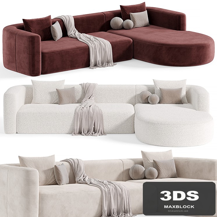 Soft Velvet Sofa By Acanva