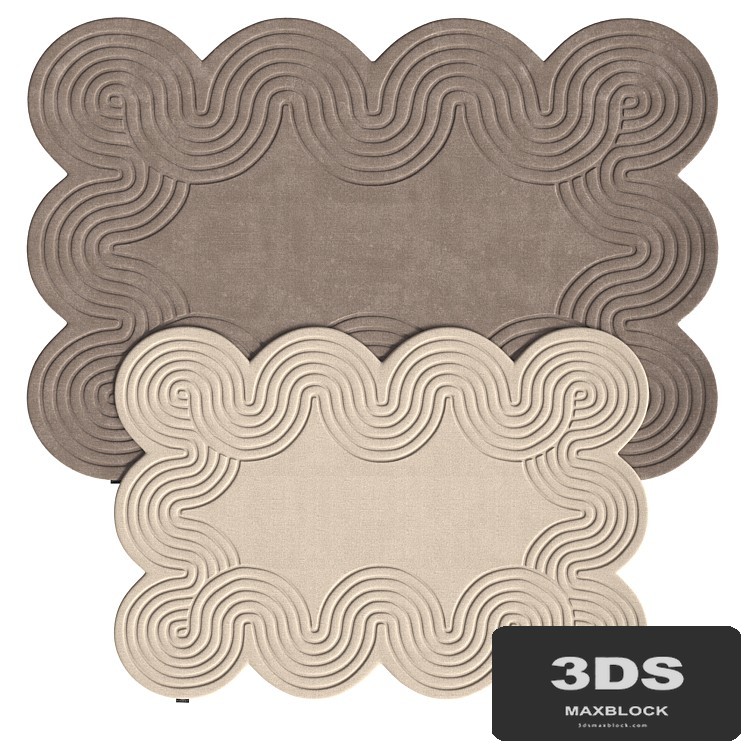 Wool Rug Helix by Benuta