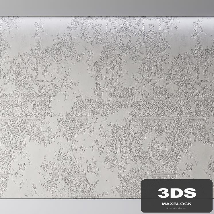 Concrete pattern wall