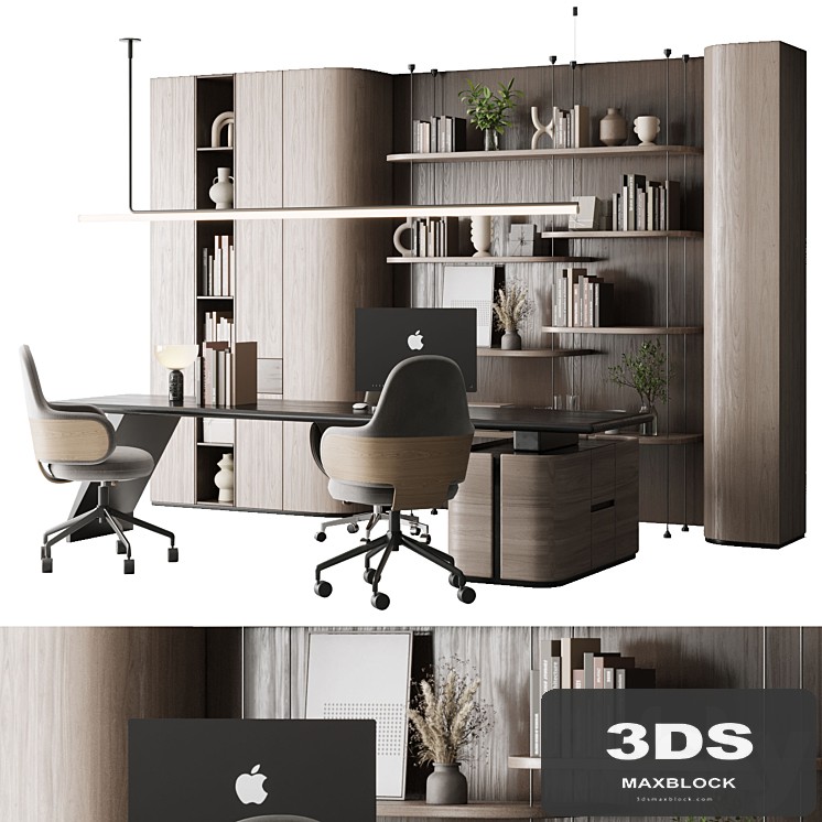 Boss Desk and Cabinet Furniture - office furniture 30