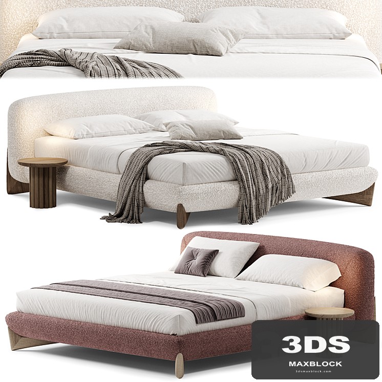 SOFTBAY Double Bed By Porada