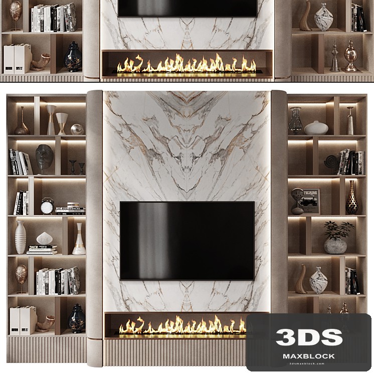Plywood TV Shelf YTR-116