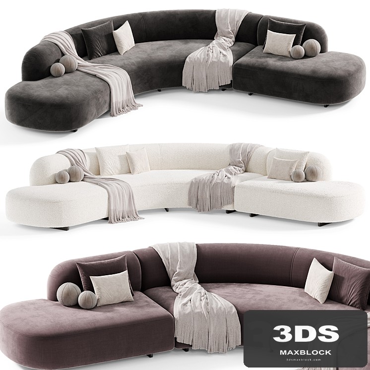 Outdoor Sofa Bjorn L Modern by Eichholtz