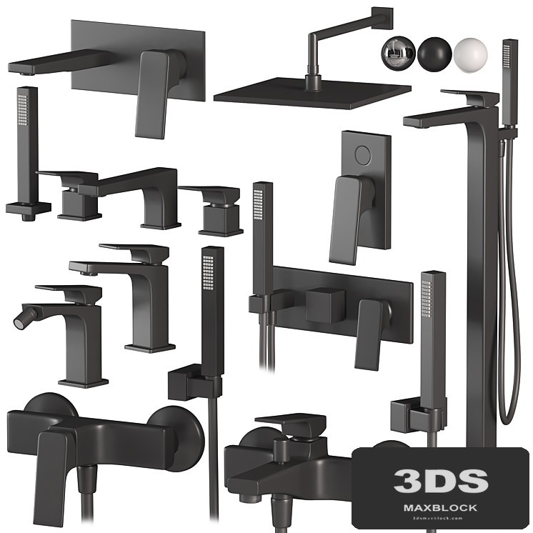 FIMA Carlo Frattini Fit set faucets and showers