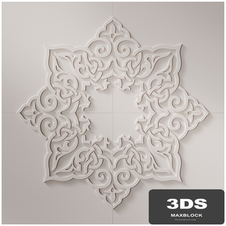3d panel "EAST-4" by Gesso 3d