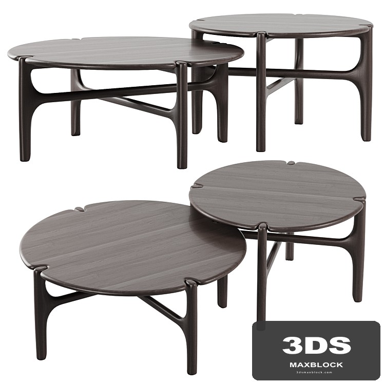 Ethnicraft - PI Round Coffee Table