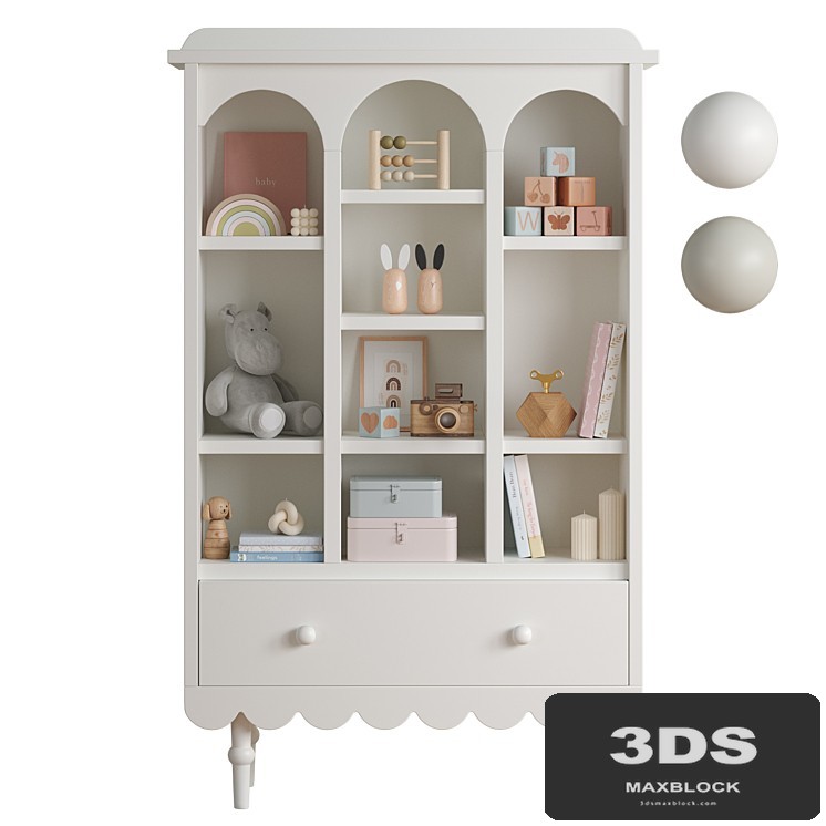 Retro Babushka Bookshelf
