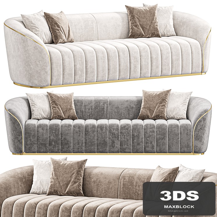 Edmont Sofa by Cazarina - View 1