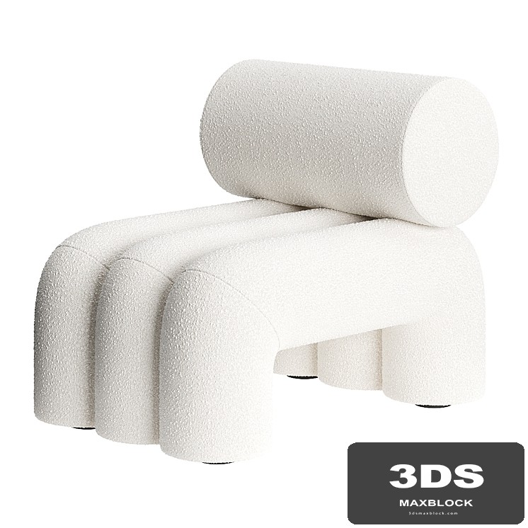 Foku Chair Boucle by 101 Copenhagen