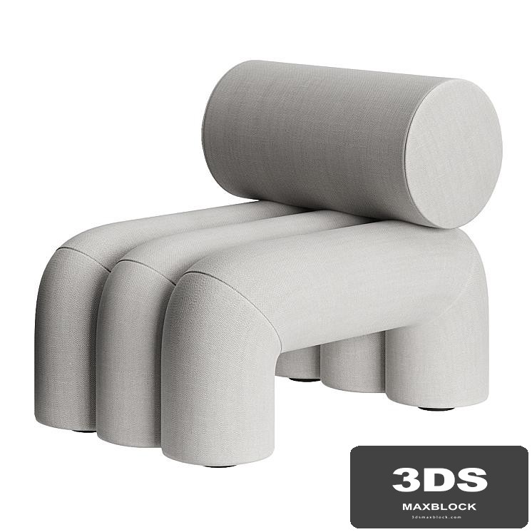 Foku Chair Taupe by 101 Copenhagen