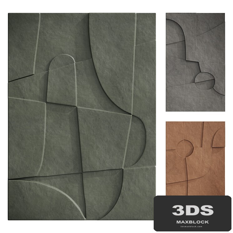Contemporary Art Relief