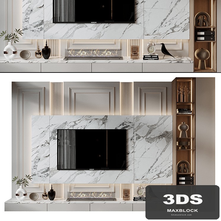 TV shelf 0769