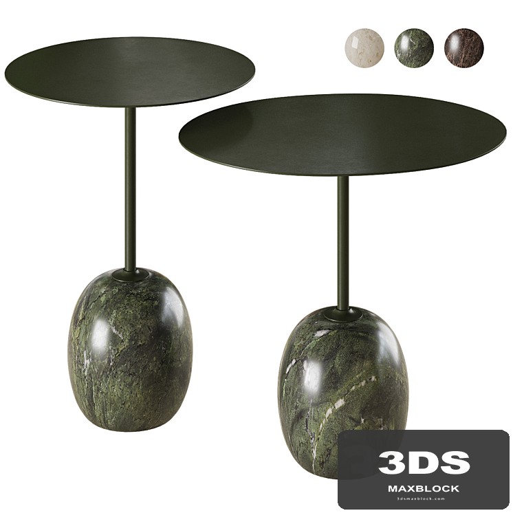 &Tradition Lato LN8, LN9 coffee table set