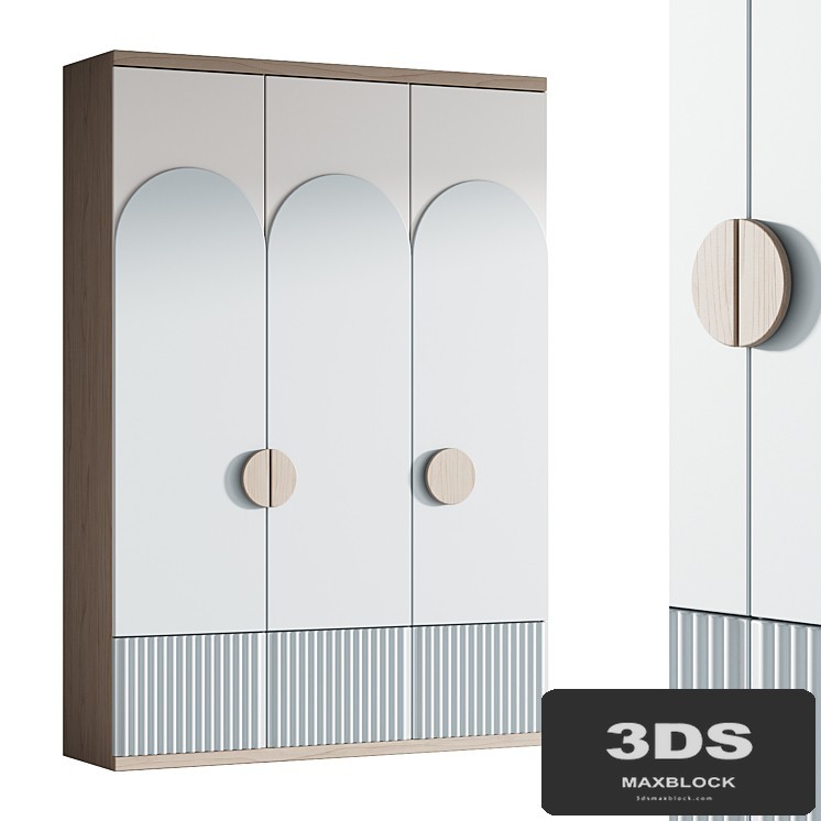 036 Furniture for children cupboard 01