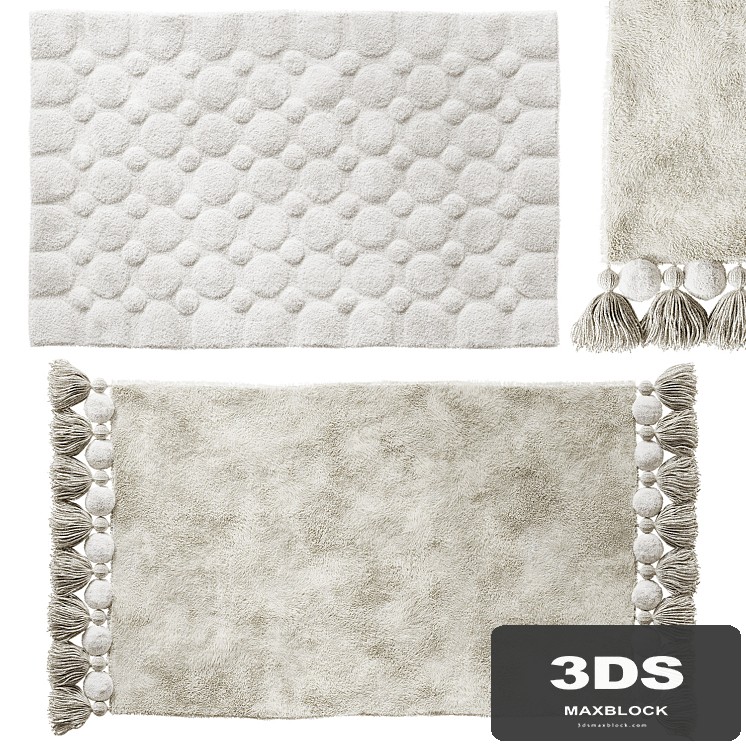 Tkano Essential Bath Mat Set