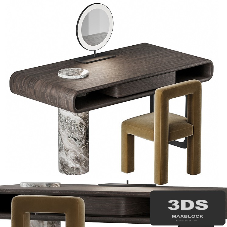DRESSING TABLE HAMISI CHAIR