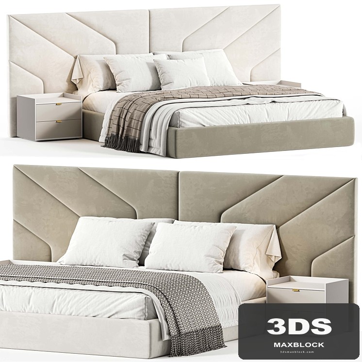 Double bed BORI - View 1