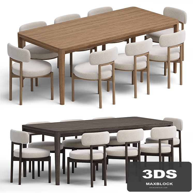 Chair Davis And Reese Dining Table - View 1