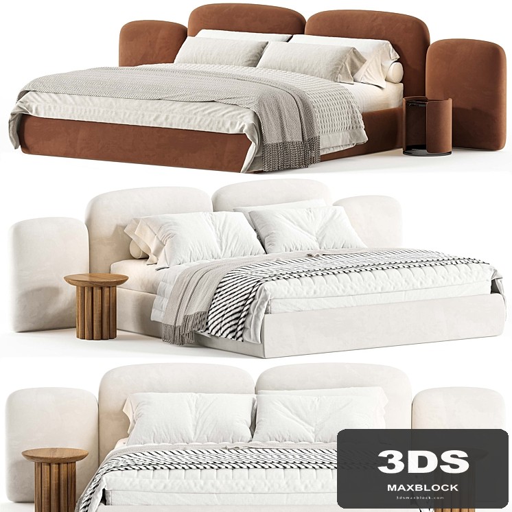 Queen Modern Odasi Takimi Bed by Evmoda - View 1