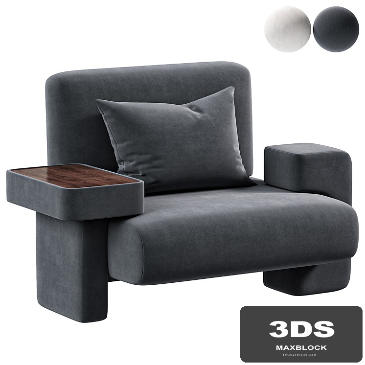 Max Armchair By HAYMANN EDITIONS