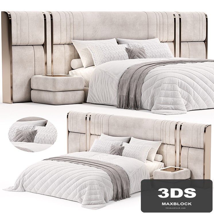 Nova XL bed by HESSENTIA