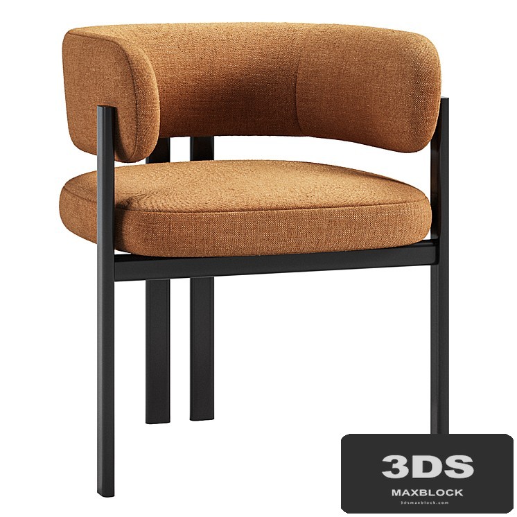 Bay Metal Armchair by Naturedesign