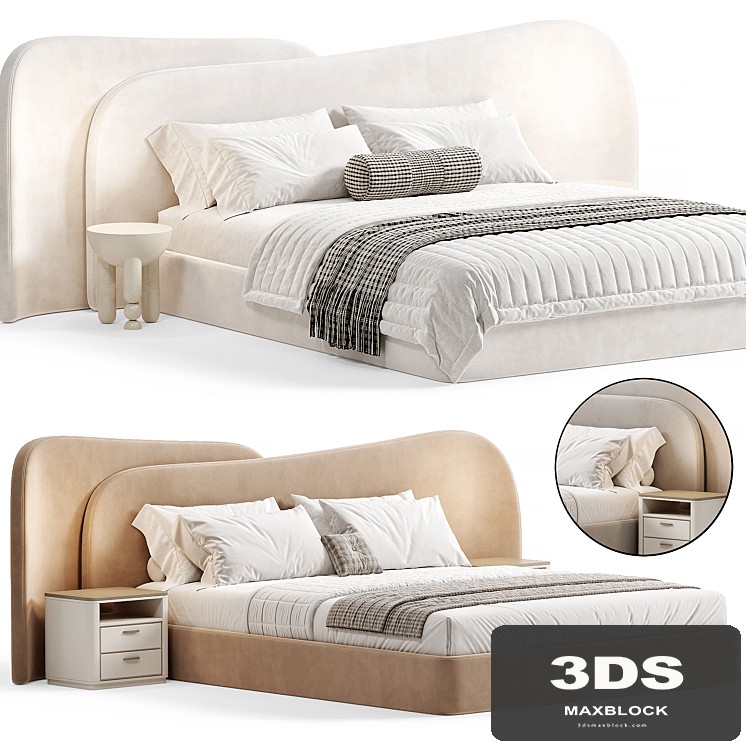 Gaspra Modern Bed By Elmalekfurniture