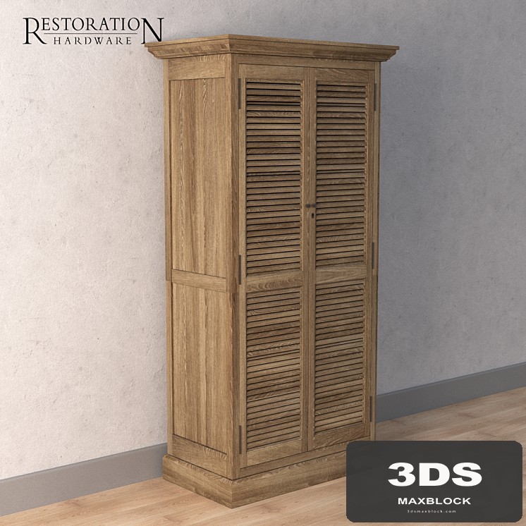 Restoration Hardware SHUTTER wardrobe