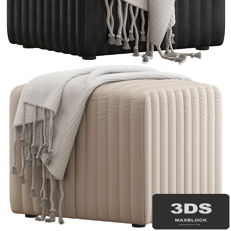 Coco Republic Rosetta Ottoman