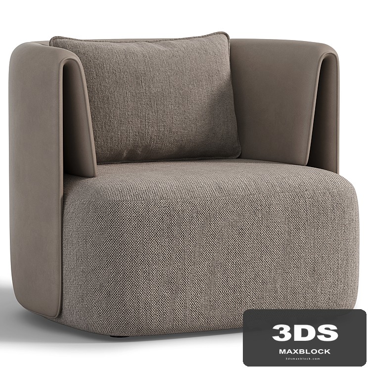 Elio Swivel Barrel Chair