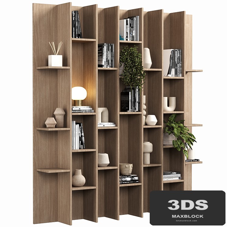 Cabinet with shelves 088