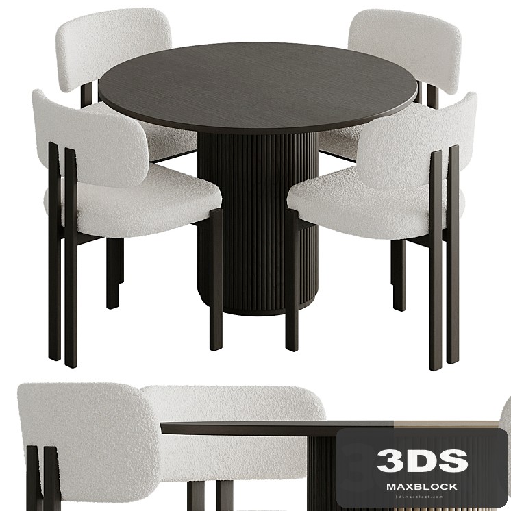 Dining table with chairs 003