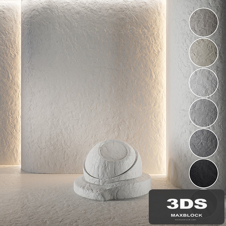 Decorative poster | Concrete set (seamless) | 38