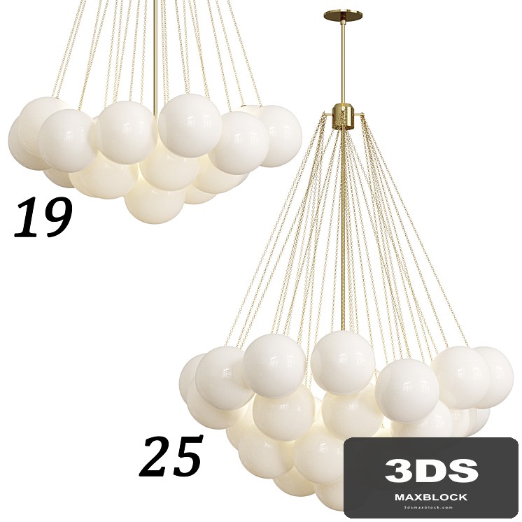 Cloud Chandelier By Apparatusstudio