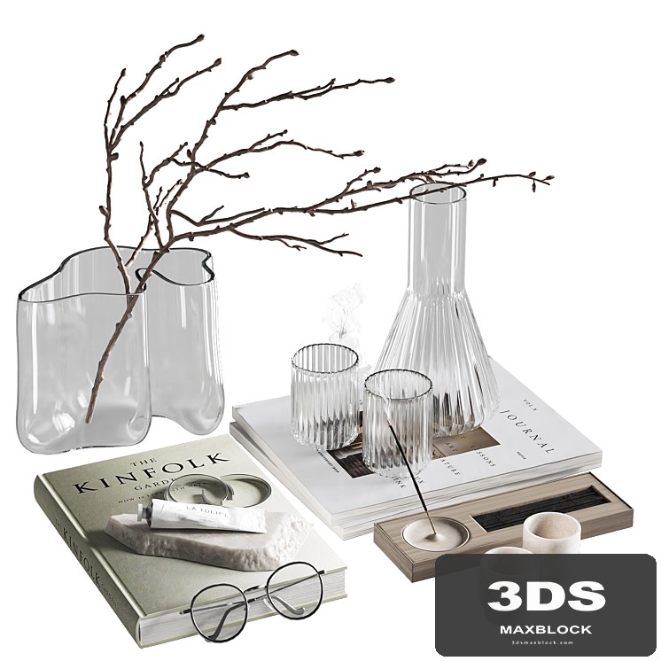 Decorative set for coffee table 50