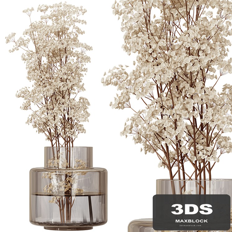 Bouquet of Flowers - in a glass vase