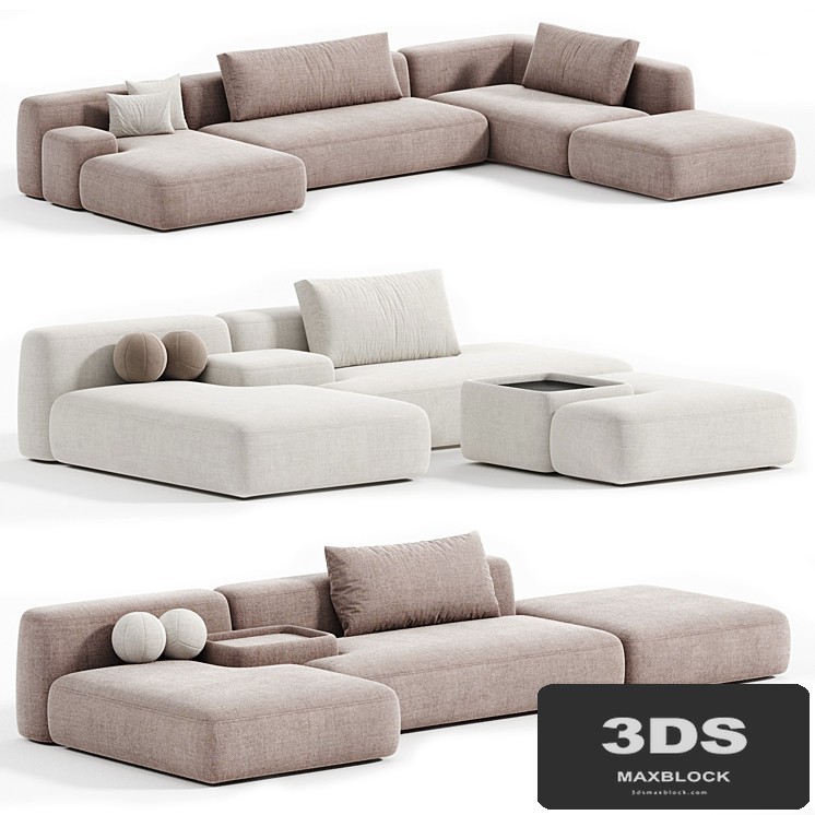 Modular sofa Tasos