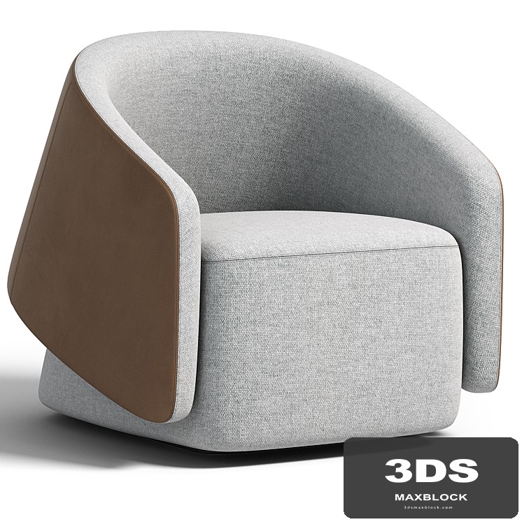 ROUND Armchair By Manner Matter