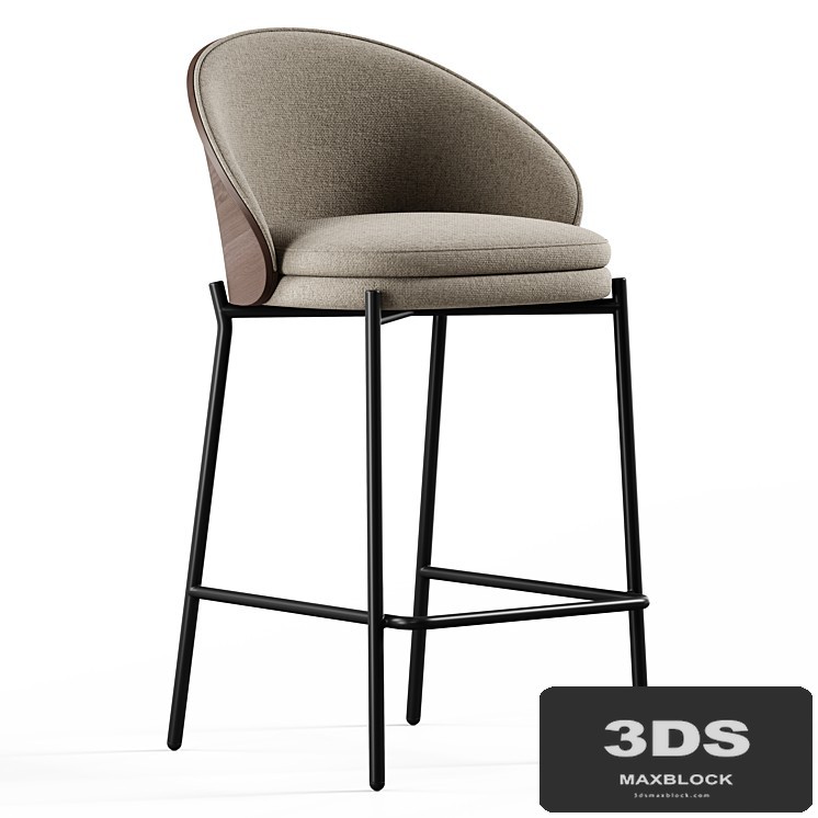 Kave Home - Eamy, Bar stool small