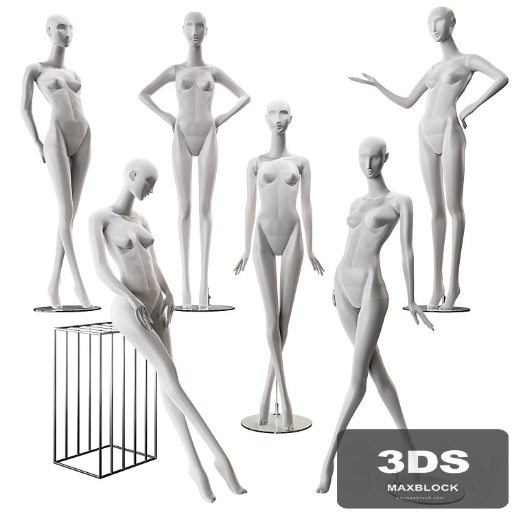 Female mannequins stylized Juno