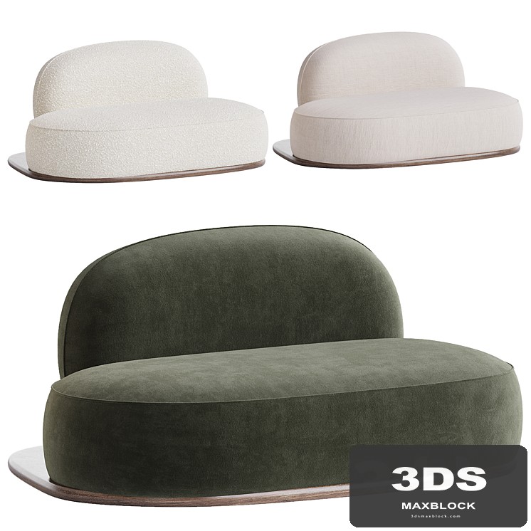 JORGE ARMLESS SOFA