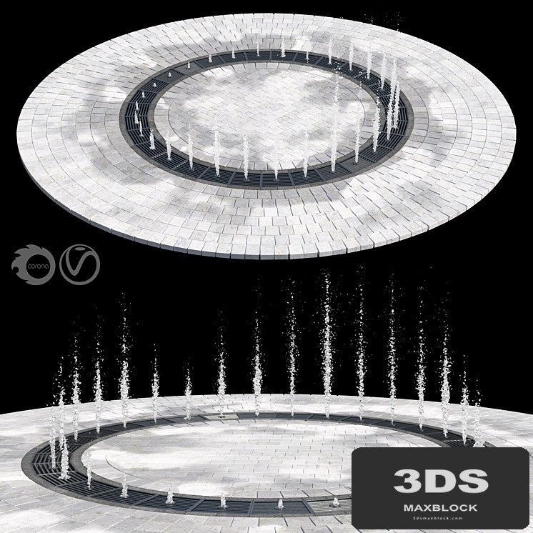 Dry fountain 2