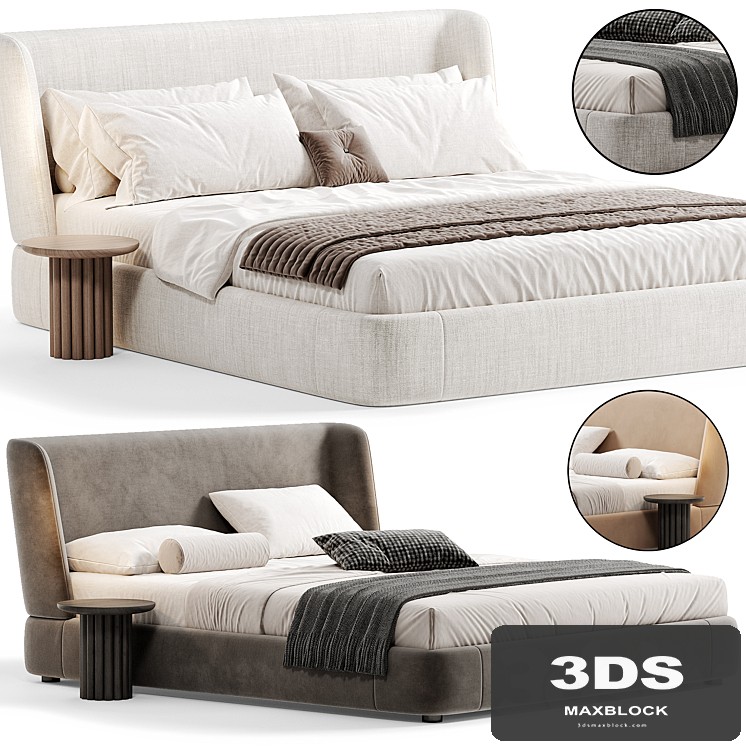 Reeves Bed By Minotti